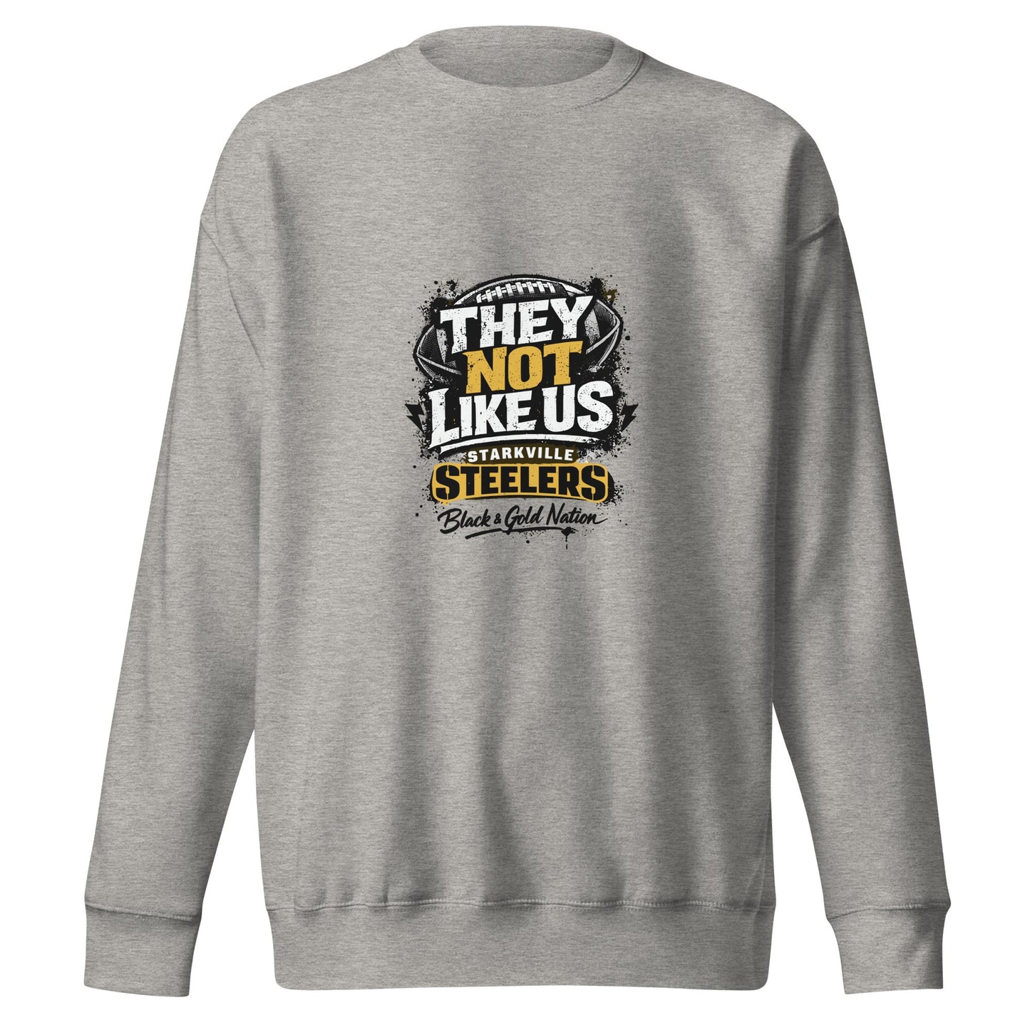 Performance | Crewneck | Starkville Steelers | They Not Like Us Logo