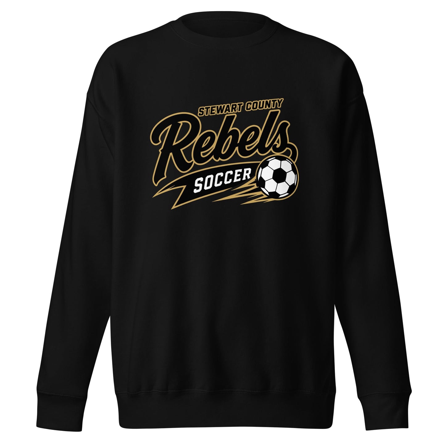 Performance | Crewneck | Stewart County Soccer | Rebels Logo