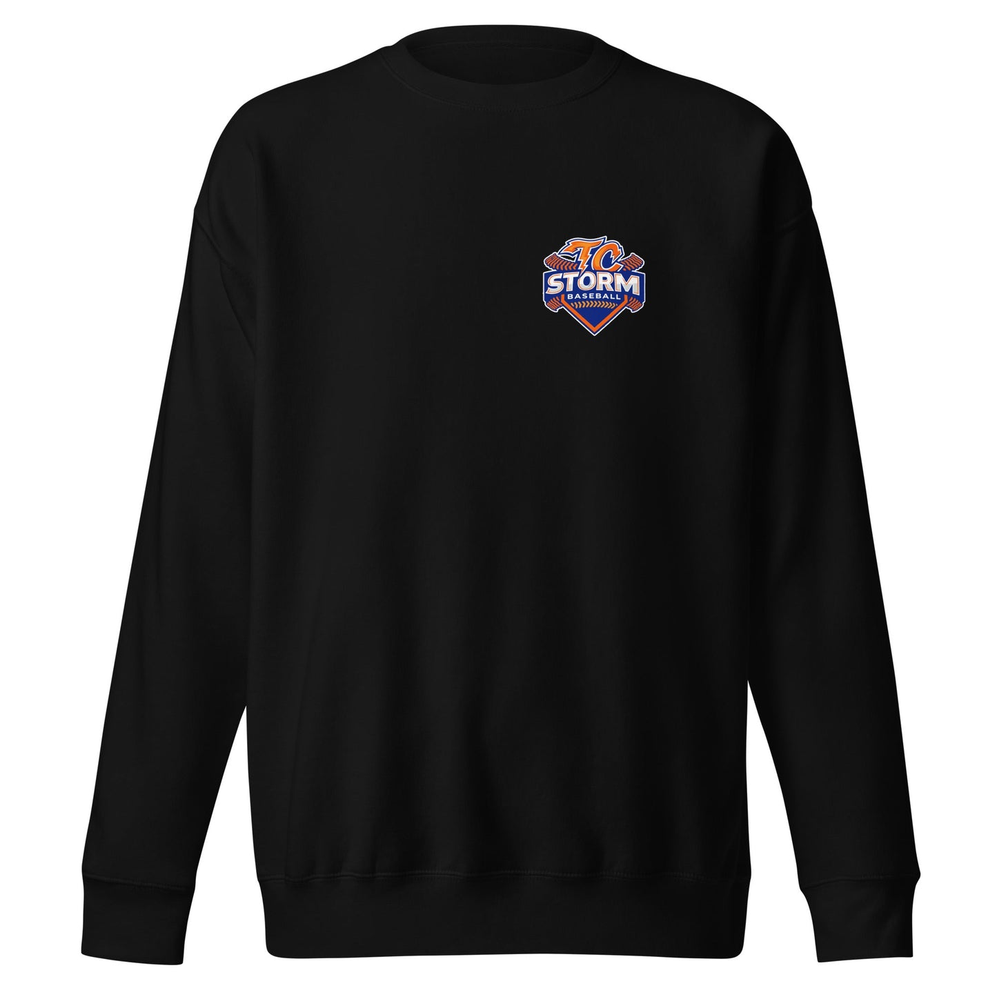 Performance | Crewneck | TC Storm baseball | TC Badge Logo