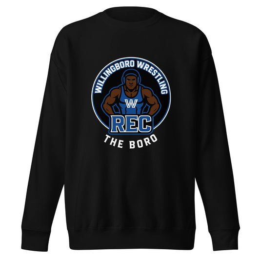 Performance | Crewneck | The Boro Brand | Wrestler Logo