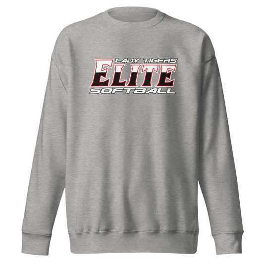 Performance | Crewneck | Tigers Elite Softball | Modern Script Logo