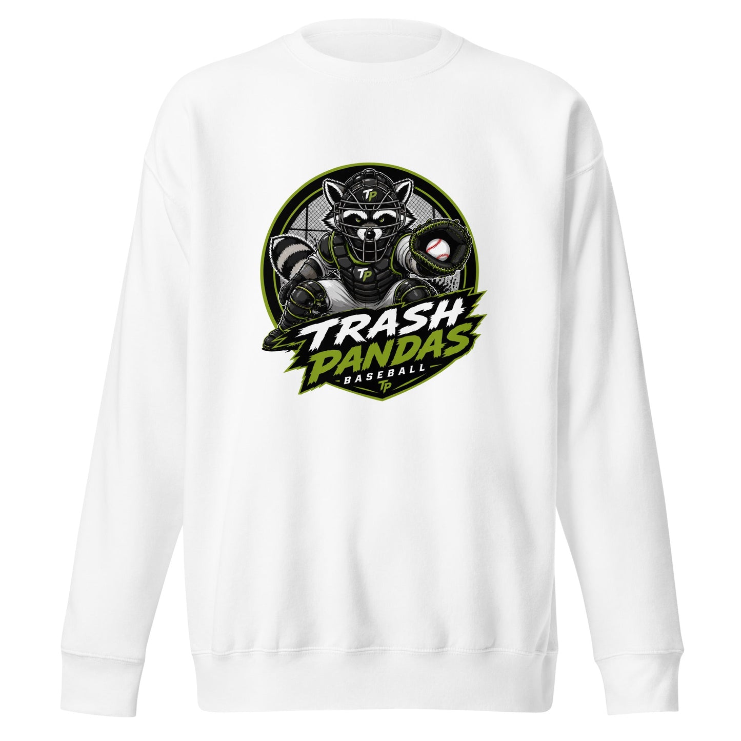 Performance | Crewneck | Trash Pandas Baseball Organization | Athletics Logo