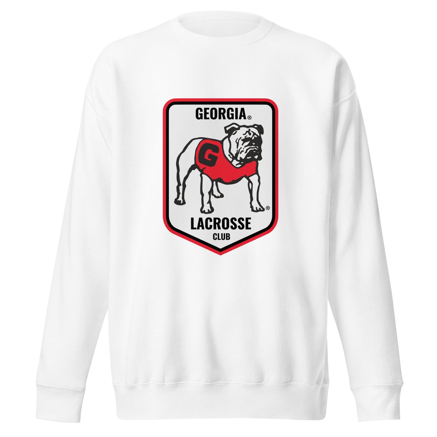 Performance | Crewneck | UGA Club Lacrosse | Shield Logo