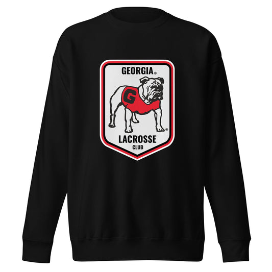 Performance | Crewneck | UGA Club Lacrosse | Shield Logo