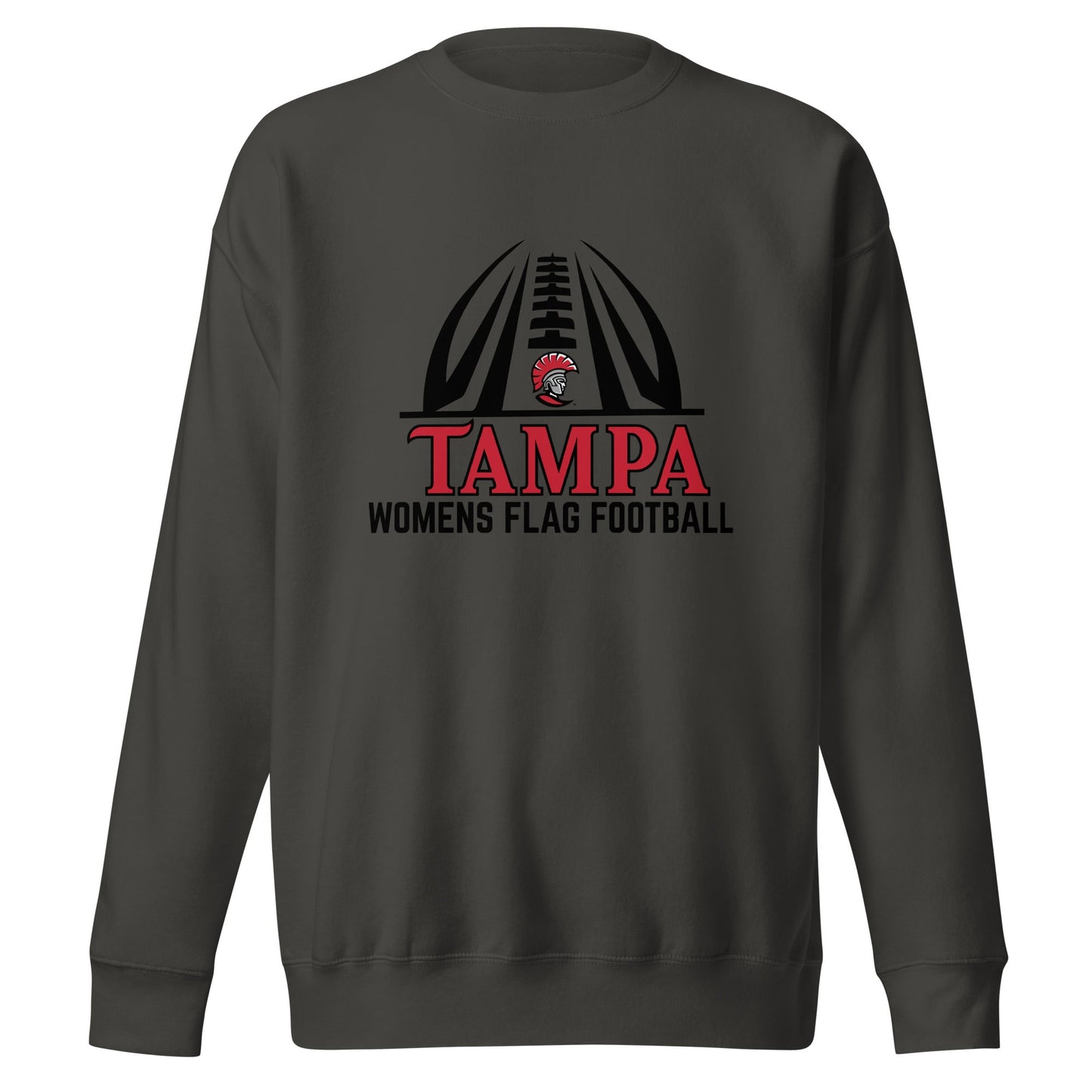 Performance | Crewneck | University of Tampa Women's Flag Football | Football Logo