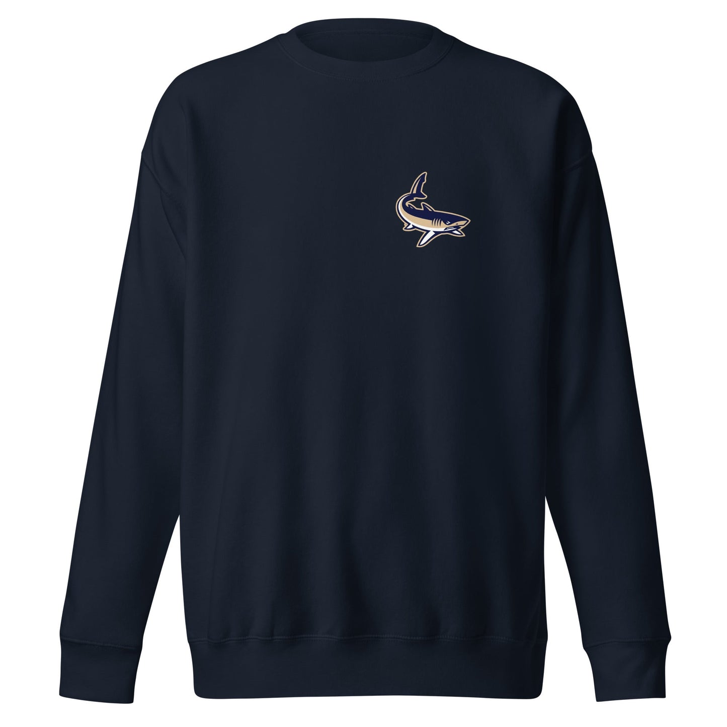 Performance | Crewneck | University South Carolina Beaufort Track & Field | Shark Logo