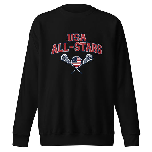 Performance | Crewneck | USA ALL STARS BERLIN 2026 | Modern Script Logo