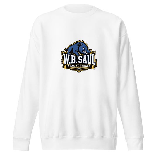 Performance | Crewneck | W.B.Saul Razorbacks | Crest Logo