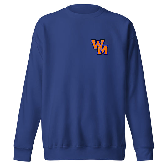 Performance | Crewneck | West Memphis Community Christian College Gators | Vanguard Logo