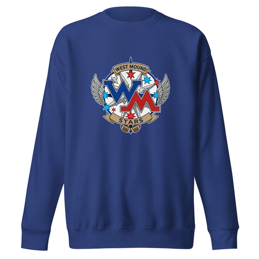 Performance | Crewneck | West Mound Stars | Emblem Logo