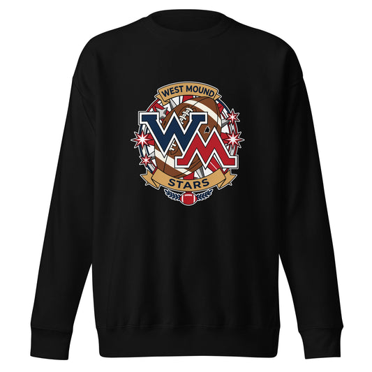 Performance | Crewneck | West Mound Stars | Vanguard Logo