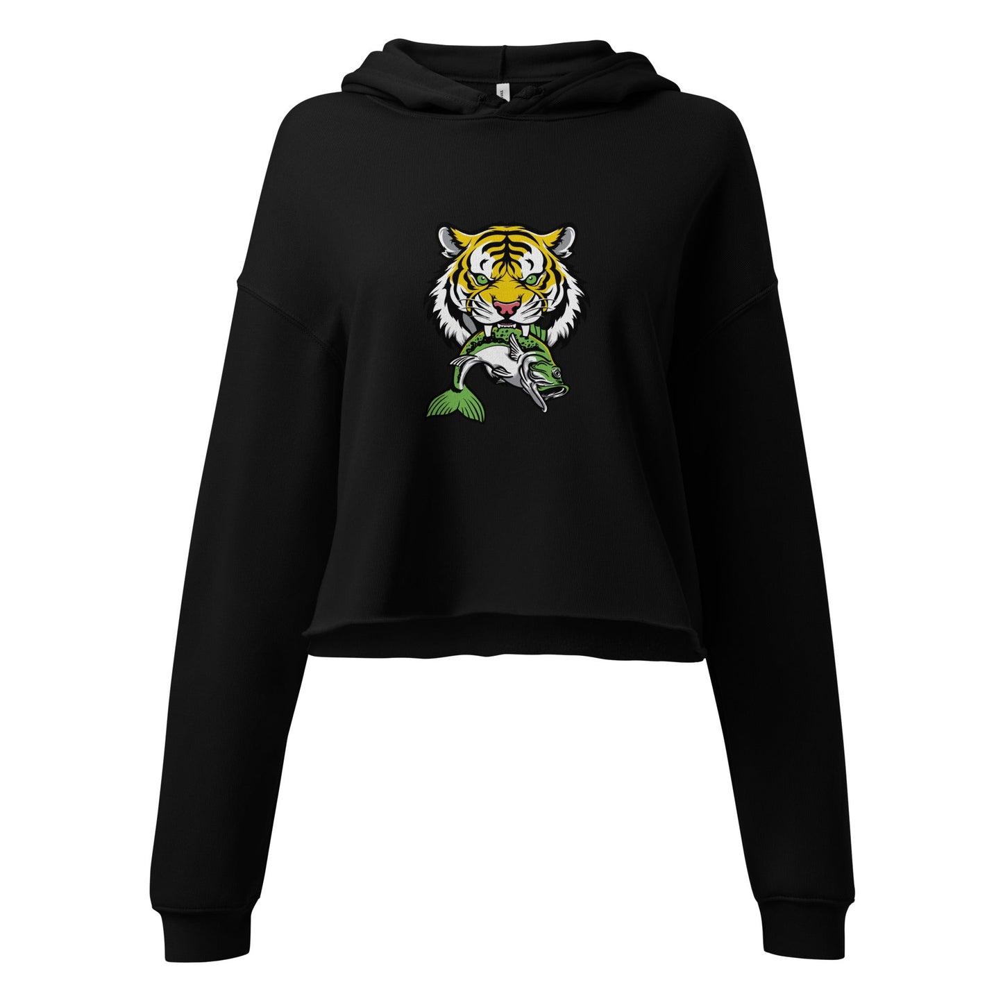 Performance | Cropped Hoodie | DeKalb Fishing Team | Mascot Logo