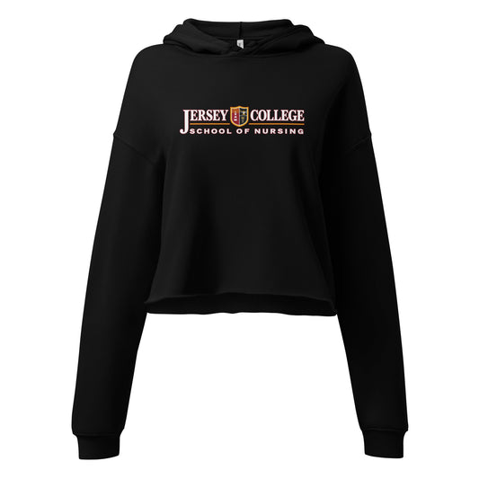 Performance | Cropped Hoodie | Grand View University Nursing | Emblem Logo