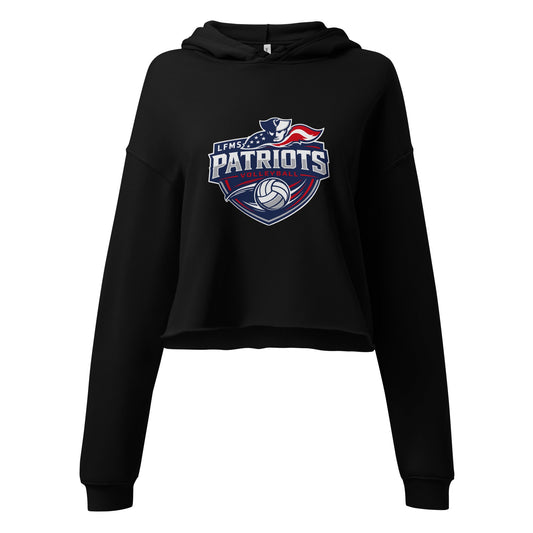 Performance | Cropped Hoodie | LFMS Athletics | Patriots Volleyball Logo