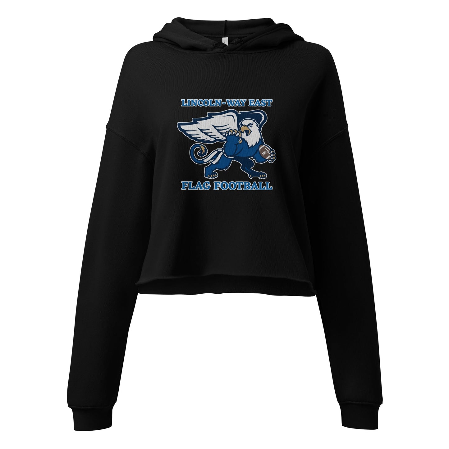 Performance | Cropped Hoodie | LWE Flag Football | Crest Logo