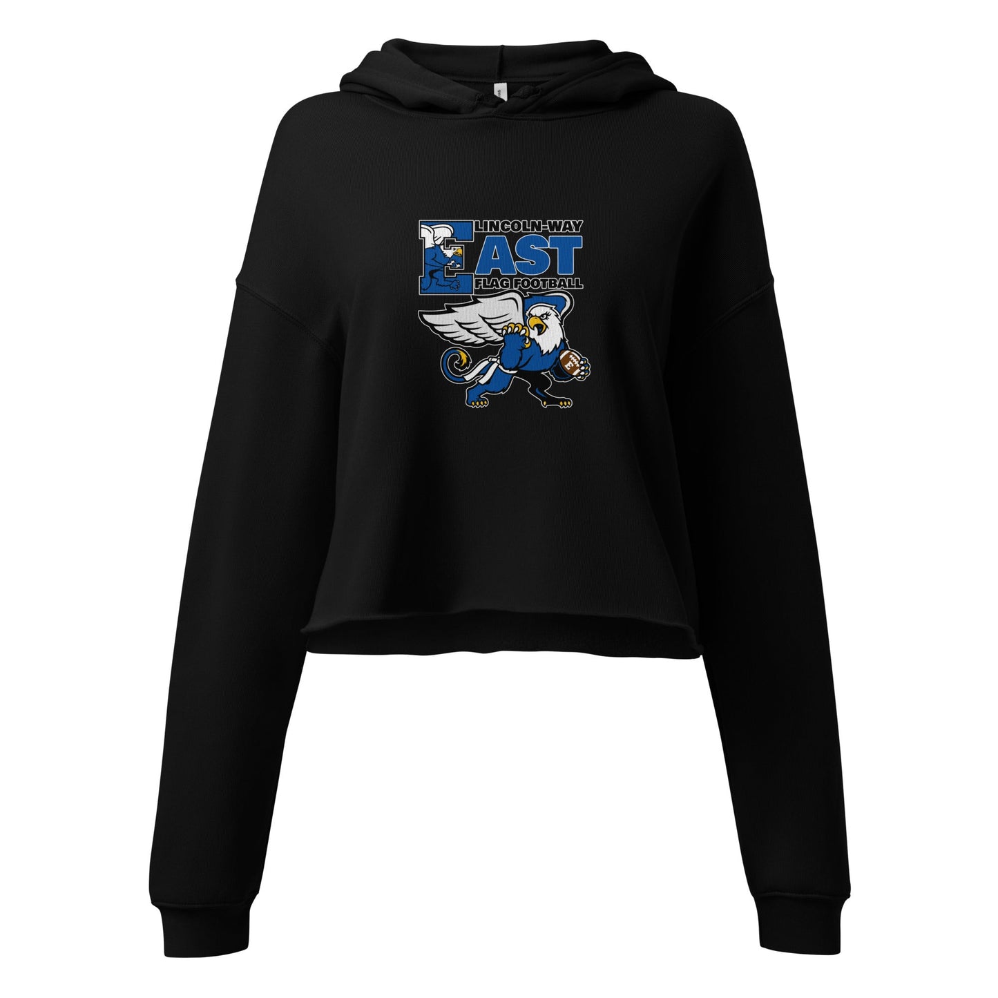 Performance | Cropped Hoodie | LWE Flag Football | Vanguard Logo