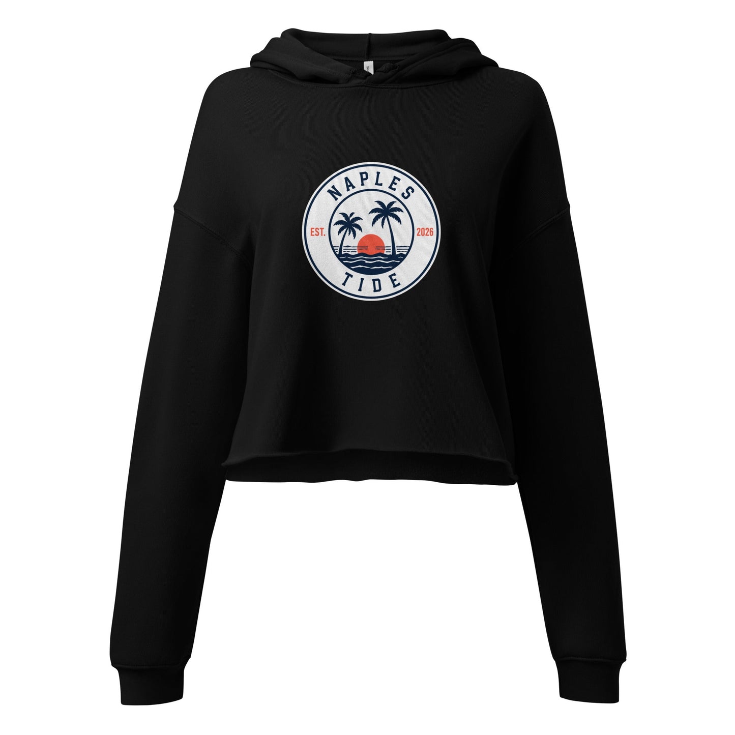 Performance | Cropped Hoodie | Naples Tide | Badge Logo