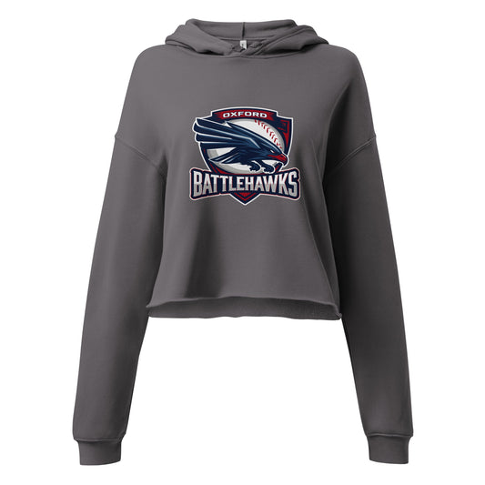 Performance | Cropped Hoodie | Oxford Battlehawks 13U | Badge Logo