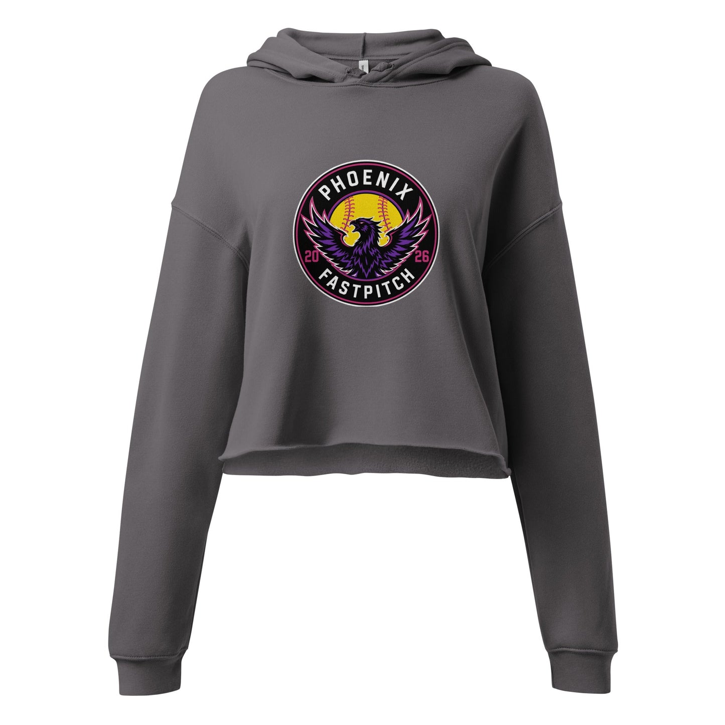 Performance | Cropped Hoodie | Phoenix Fastpitch | Badge Logo