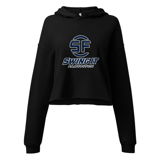 Performance | Cropped Hoodie | Swing It Fastpitch | Crest Logo