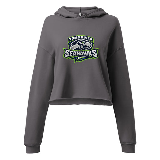 Performance | Cropped Hoodie | Toms River Seahawks | Mascot Script Logo