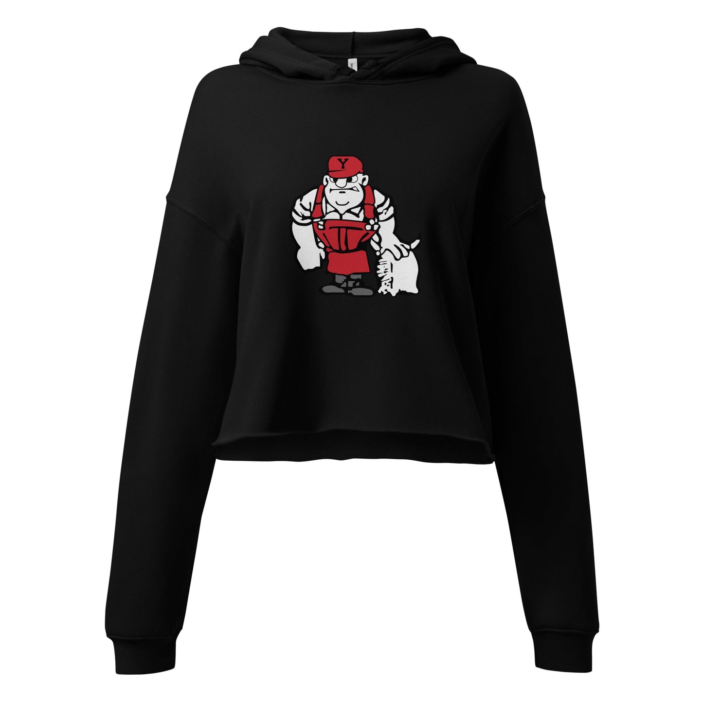 Performance | Cropped Hoodie | Yukon Student Council | Mascot Logo
