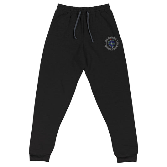 Performance | Embroidered Joggers | Arma Dei Academy | Emblem