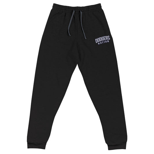 Performance | Embroidered Joggers | LI Dodgers Nation | Varsity Crest Logo