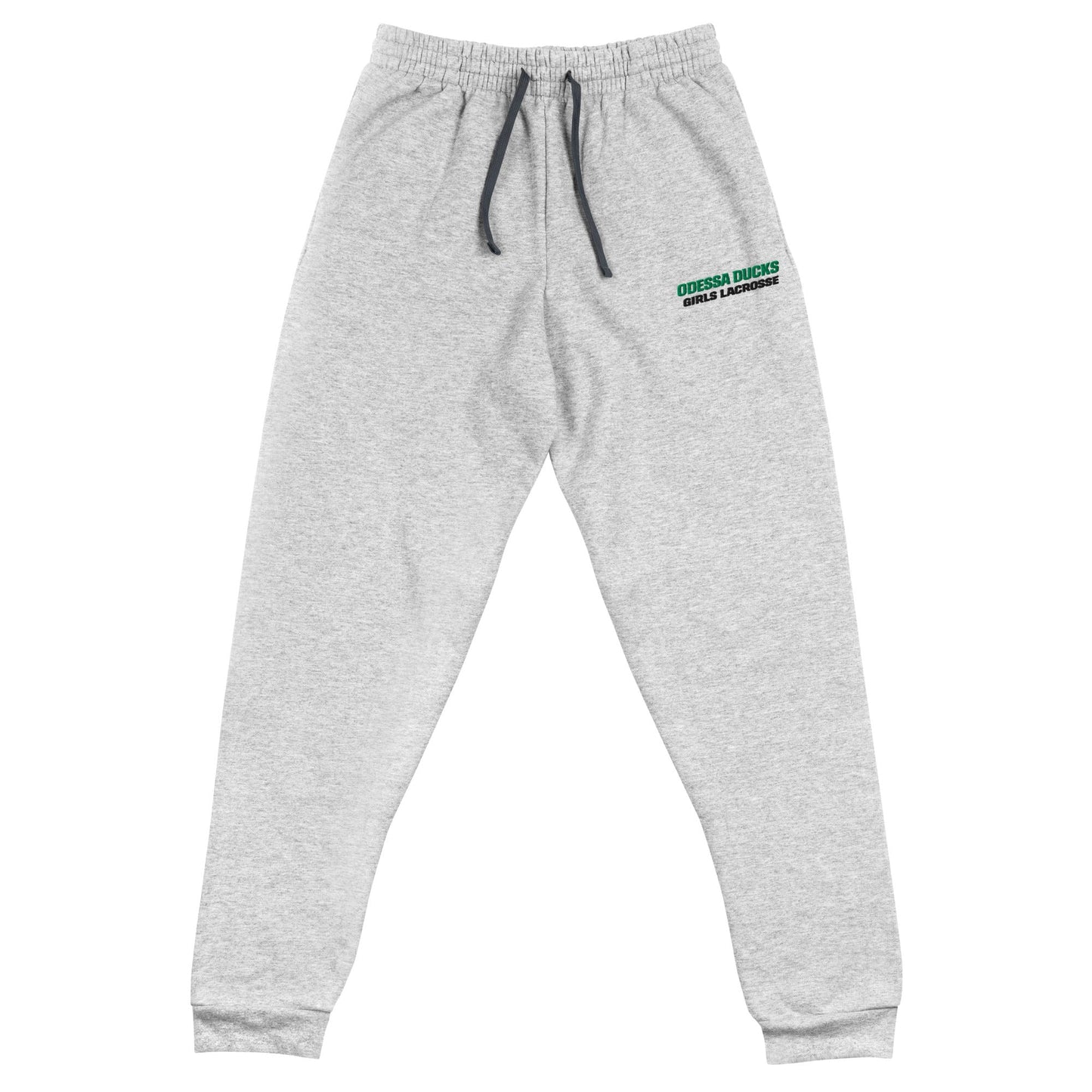 Performance | Embroidered Joggers | Odessa Girls Lacrosse | Duck Sticks Logo