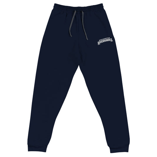 Performance | Embroidered Joggers | Rochester Riverhawks | Shield Logo