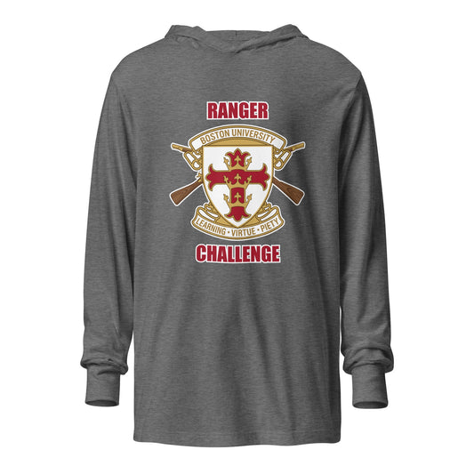 Performance | Hooded Long Sleeve T Shirt | BU Army ROTC Ranger Challenge