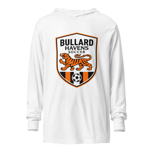 Performance | Hooded Long Sleeve T Shirt | Bullard Havens Boys Soccer | Shield Logo