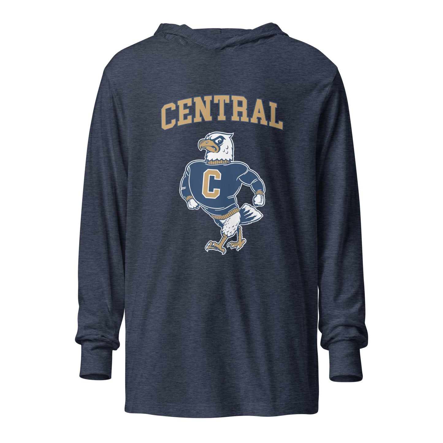 Performance | Hooded Long Sleeve T Shirt | Central Football