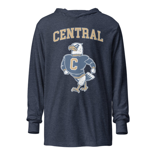 Performance | Hooded Long Sleeve T Shirt | Central High School