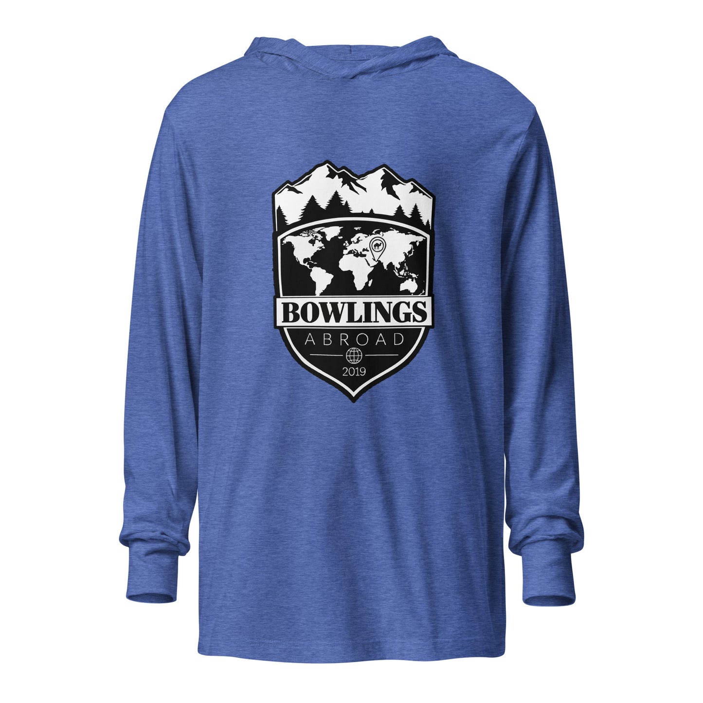 Performance | Hooded Long Sleeve T Shirt | Chaos Soccer | Shield Logo