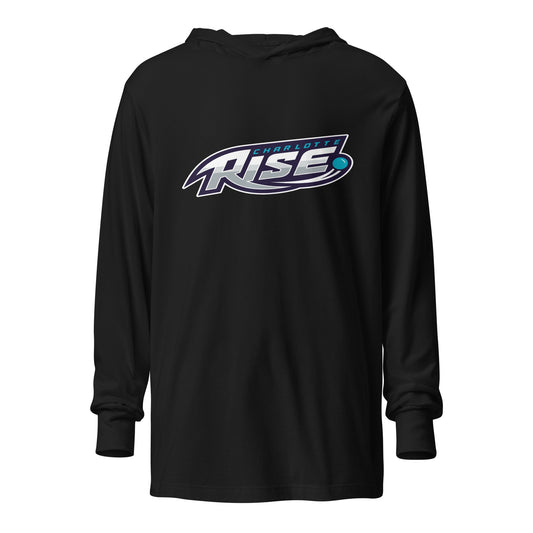Performance | Hooded Long Sleeve T Shirt | Charlotte Rise