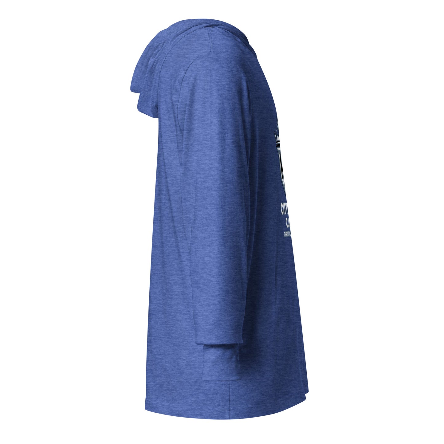 Performance | Hooded Long Sleeve T Shirt | City Boyz Elite | Vanguard Logo