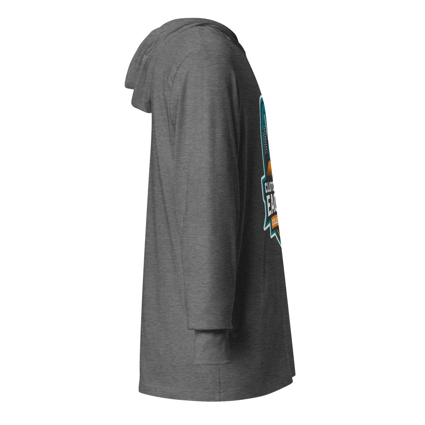 Performance | Hooded Long Sleeve T Shirt | Clutch City College Prep | Shield Logo