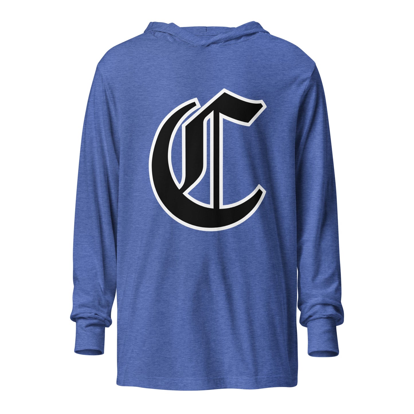 Performance | Hooded Long Sleeve T Shirt | Connetquot Chiefs | Emblem Logo