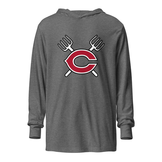 Performance | Hooded Long Sleeve T Shirt | Cozad Girls Golf | Crest Logo