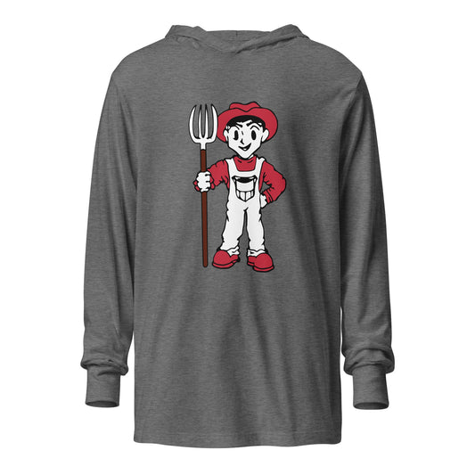 Performance | Hooded Long Sleeve T Shirt | Cozad Girls Golf | Homestead Hero Logo