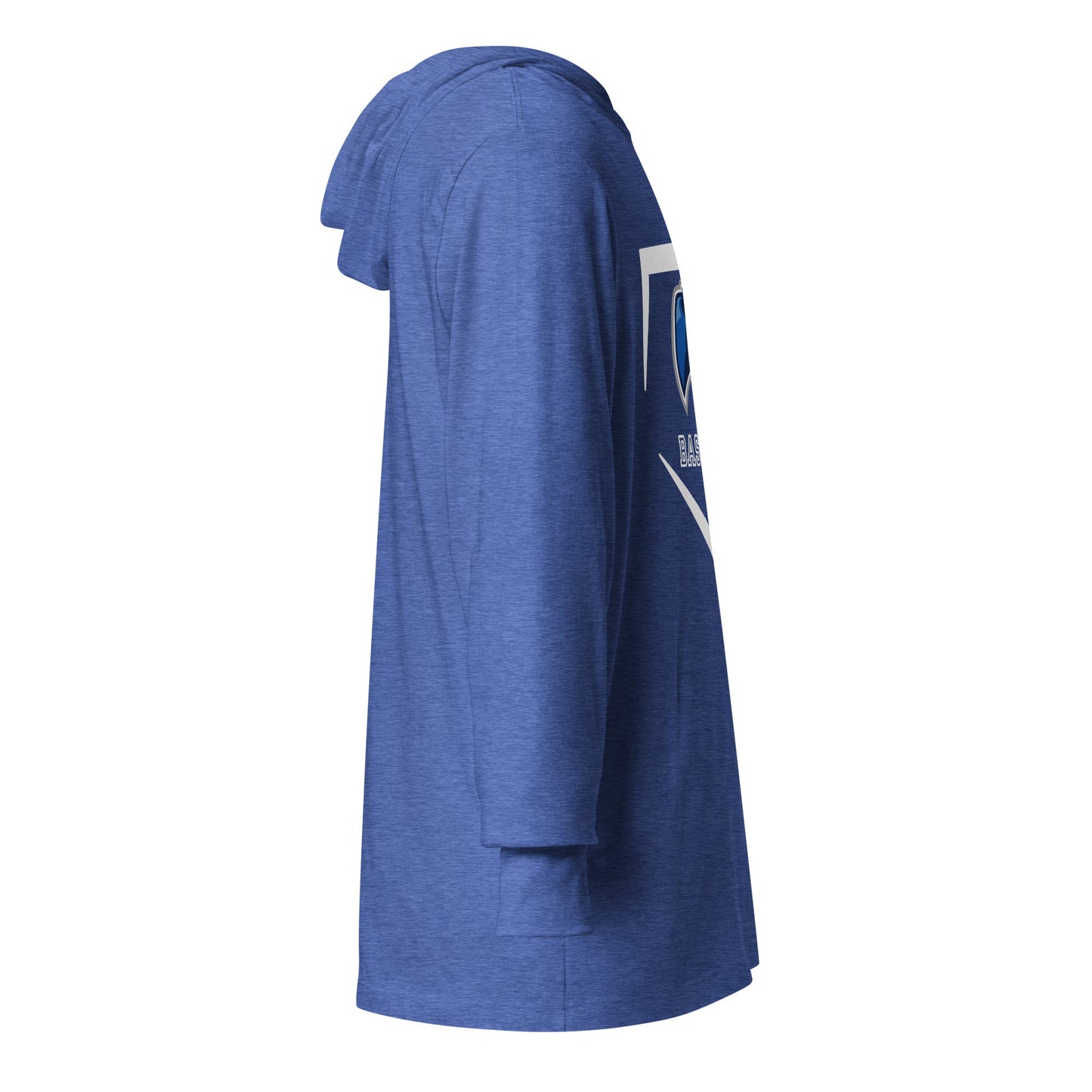 Performance | Hooded Long Sleeve T Shirt | Denmark Technical College | Baseball Logo