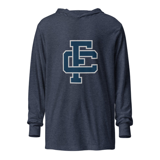 Performance | Hooded Long Sleeve T Shirt | Fellowship Christian School | Crestwood FC Logo