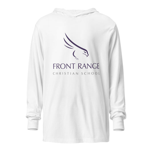 Performance | Hooded Long Sleeve T Shirt | FRCS | Eagle Athletics Logo
