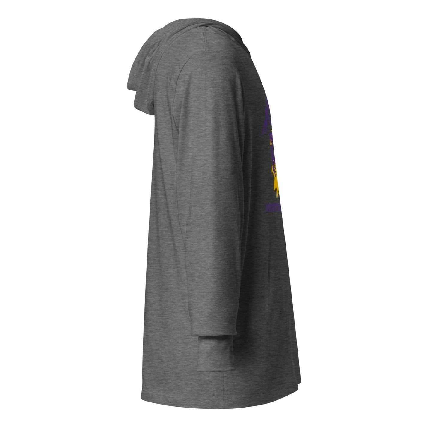 Performance | Hooded Long Sleeve T Shirt | Friday Harbor High School Mountaineers Club | Mountaineers Logo