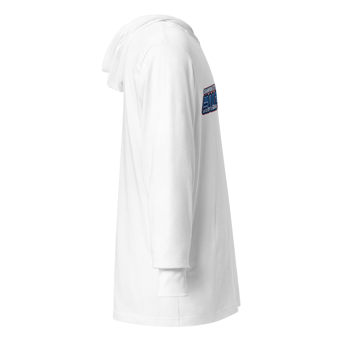 Performance | Hooded Long Sleeve T Shirt | Half Trax Baseball | Alt Logo
