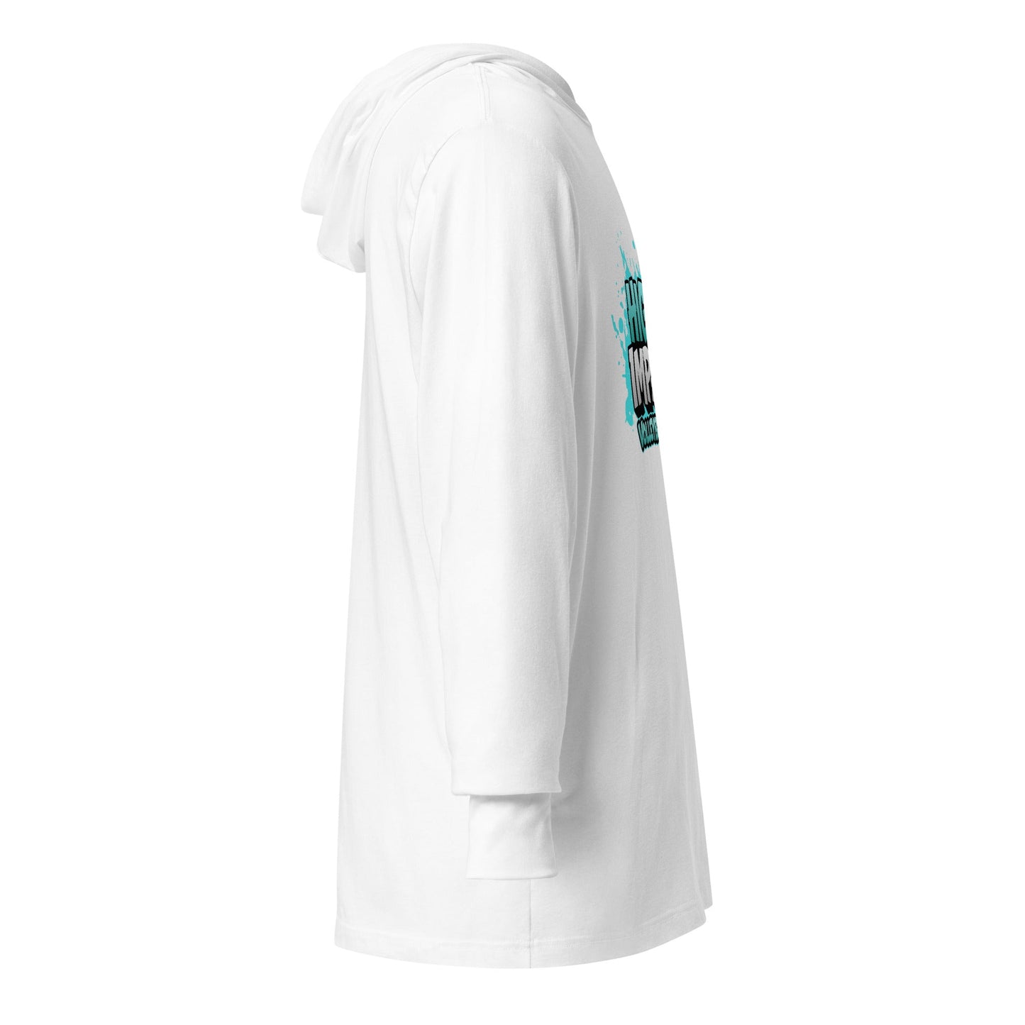 Performance | Hooded Long Sleeve T Shirt | High Impact VBC | Modern Script Logo