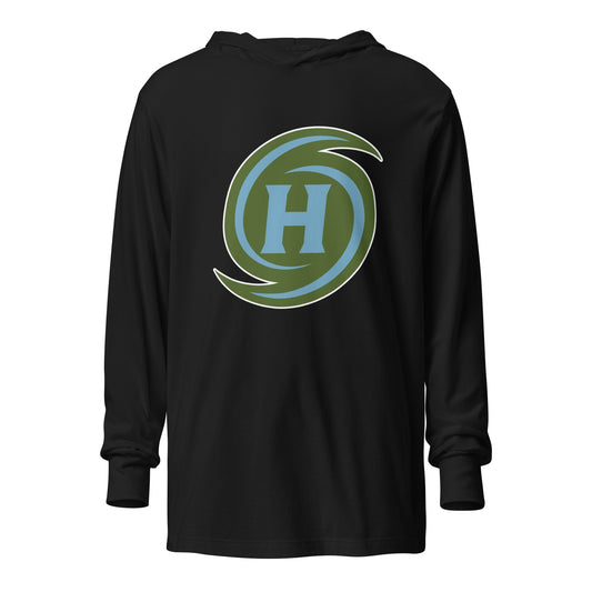 Performance | Hooded Long Sleeve T Shirt | Hurricanes | H Logo