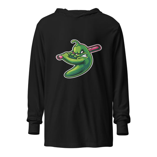 Performance | Hooded Long Sleeve T Shirt | Jalapenos Baseball