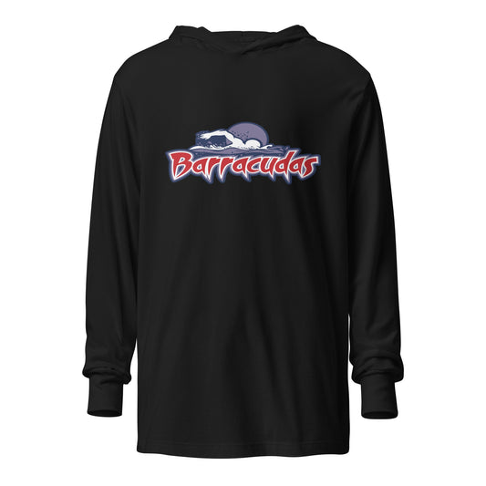 Performance | Hooded Long Sleeve T Shirt | Johnson Ranch Barracudas